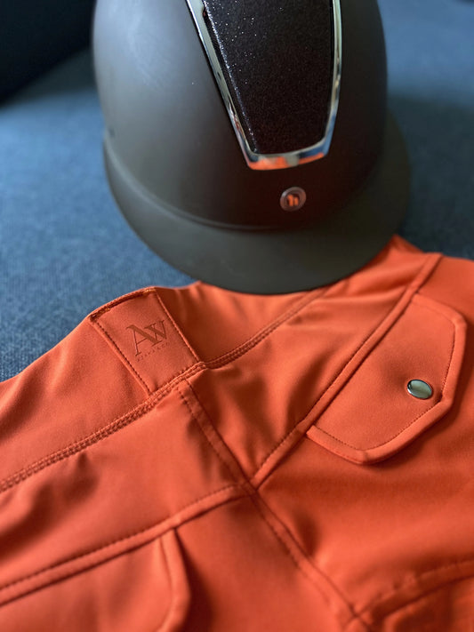 Zenith Breeches - Orange Burnt Edition