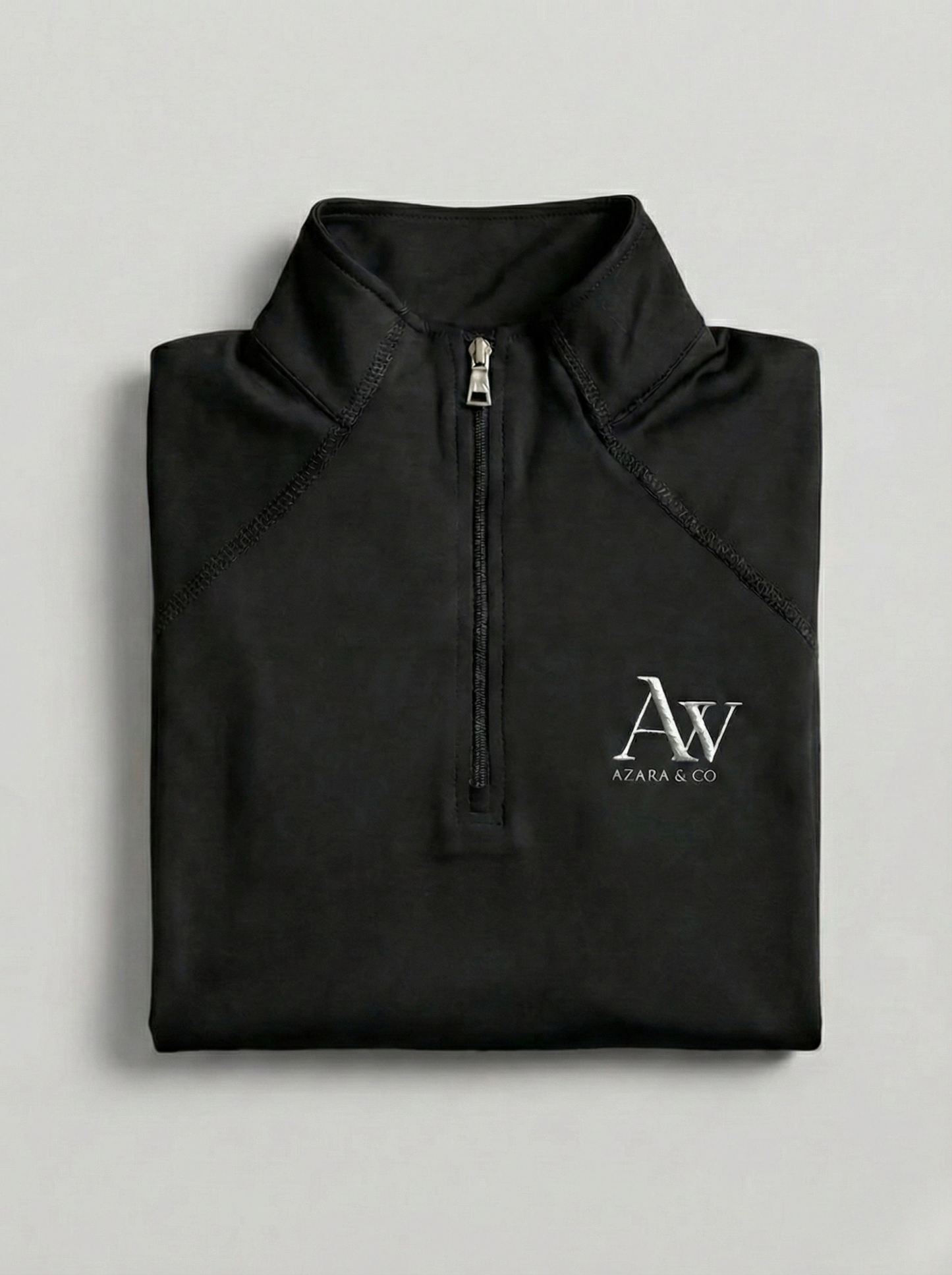 Meridian Junior Quarter-Zip – Onyx Black (Pre-Order)