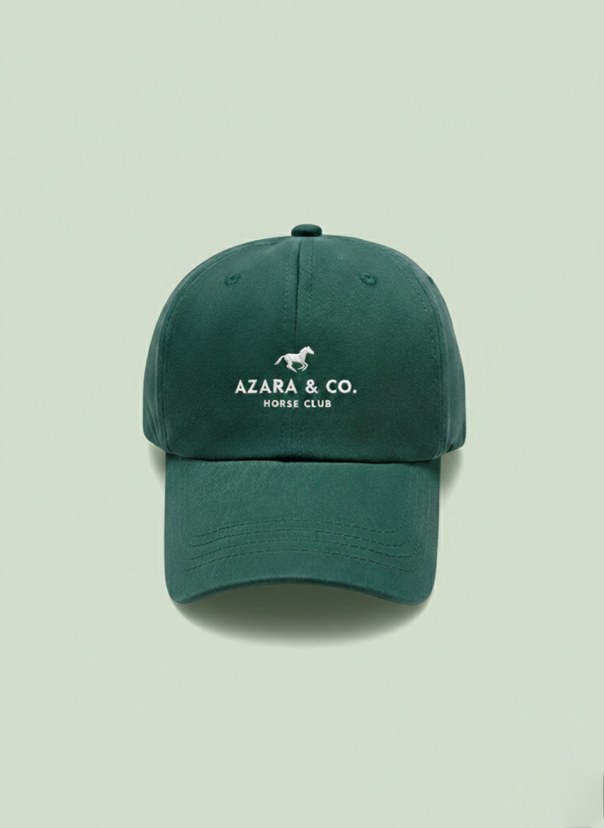 The Signature Paddock Cap – Forest Green Edition