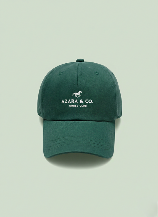 The Signature Paddock Cap – Forest Green Edition